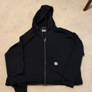 Carhartt Black Full-Zip Hoodie